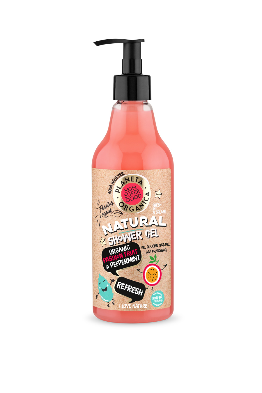 Organic Shower Gel Refresh